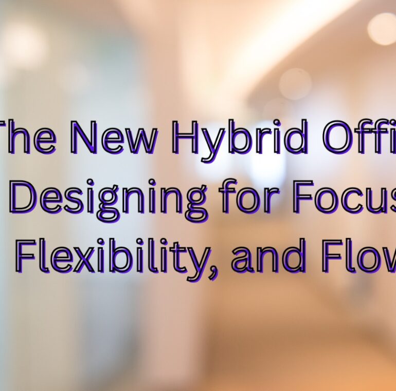 Discover how to design a hybrid-ready office in today’s changing work world. Explore flexible workstations, wellness zones, and modern European-inspired interiors.